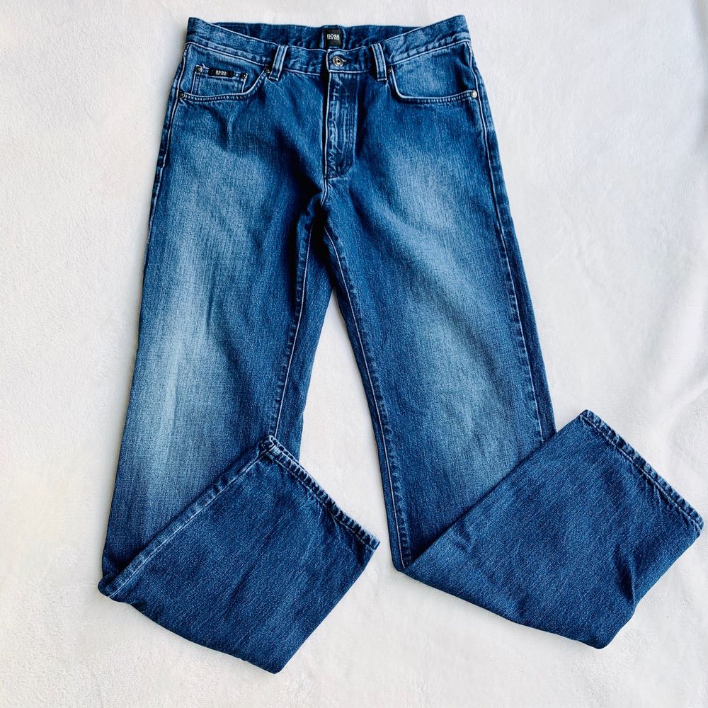 NEW Hugo Boss Men's Bootcut Jeans (33x34)